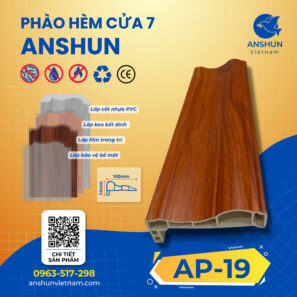Phào hèm cửa 7 AP19